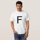Buscar letra f camisetas Letras