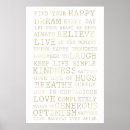 Buscar sueños de oro posters Amor