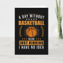 Buscar baloncesto divertido tarjetas Entrenamiento de baloncesto