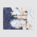 Buscar puerto papel de seda Acuarela