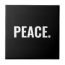 Buscar la paz azulejos Elegante