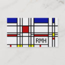 Buscar mondrian tarjetas de visita Para todos