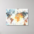 Buscar mapa del mundo histórico lienzos Mapas de viajes