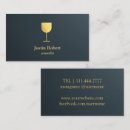 Buscar camarero tarjetas de visita Licor