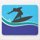 Buscar persona que practica surf alfombrillas de raton Resaca