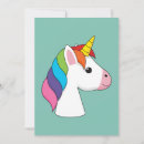 Buscar unicornios tarjetas Colorido