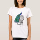 Buscar pavo real camisetas Hojas de flores