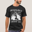 Buscar hecho en montana camisetas Estado
