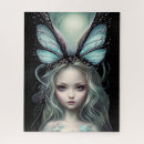 Buscar hada azul puzzles Fantasía