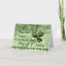 Buscar tréboles tarjetas Verde