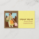 Buscar el hacer compras tarjetas de visita Ayudante