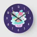 Buscar helado lindo relojes de pared Dulces
