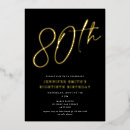 Buscar 80 o adulto invitaciones de cumpleaños Guión