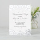 Buscar del invierno fiesta compromiso invitaciones Elegante