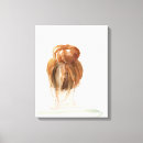 Buscar feminismo lienzos Bollo de pelo