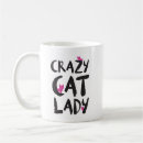 Buscar mujer loca tazas Gato