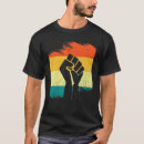 Buscar black power camisetas Puño