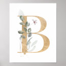 Buscar letra b posters Monograma