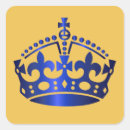 Buscar corona azul pegatinas Mantener la calma