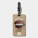 Buscar fútbol americano etiquetas para maletas Futbolista