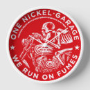 Buscar garaje relojes de pared Motocicleta