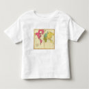 Buscar mapa del mundo camisetas Mano