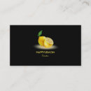 Buscar fruit tarjetas de visita Cítrico