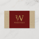 Buscar letras del oro tarjetas de visita Elegante