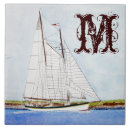 Buscar barcos de vela azulejos Mosaico
