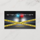 Buscar seguro tarjetas de visita Policía