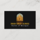 Buscar islam tarjetas de visita Musulmán