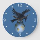 Buscar cuervo relojes de pared Pájaro