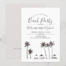 Buscar palmas invitaciones Playa