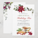 Buscar christmas tea party invitaciones Acuarela