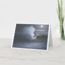 Buscar iluminado por la luna tarjetas Mar