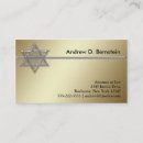 Buscar judaísmo tarjetas de visita Estrella