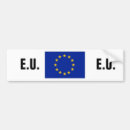 Buscar europeos pegatinas parachoque Americano