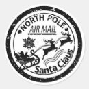 Buscar correo aéreo pegatinas Santa