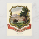 Buscar escudo de armas postales Vintage