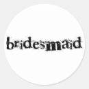 Buscar bridesmaid pegatinas Cortejo nupcial