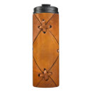 Buscar cuero natural tazas Marrón