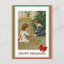 Buscar niños victorianos postales Navidades