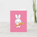 Buscar zanahoria linda tarjetas Rosa