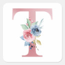 Buscar letra t pegatinas Floral