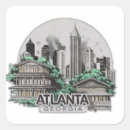 Buscar sello de atlanta pegatinas 6 º estadía