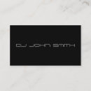 Buscar negocio dj de tarjetas de visita General y unisex
