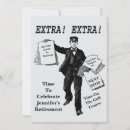 Buscar periódico invitaciones Vintage