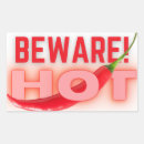 Buscar no el calor pegatinas Demasiado caliente