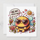 Buscar abeja del dibujo animado tarjetas Para niños