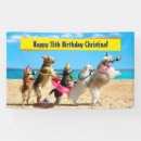 Buscar perros lonas Feliz cumpleaños
